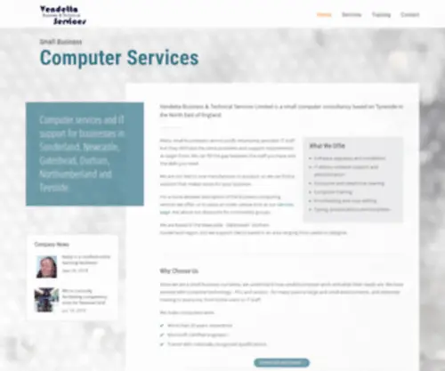 Vendetta.co.uk(Vendetta Business & Technical Services Limited) Screenshot