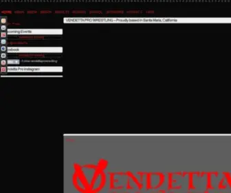 Vendettaprowrestling.com(Vendettaprowrestling) Screenshot