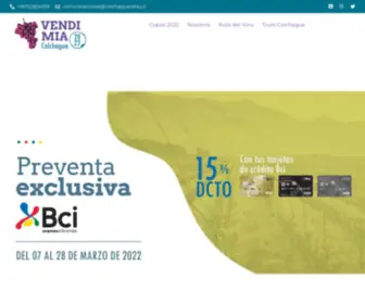 Vendimiacolchagua.cl(Fiesta de la Vendimia Colchagua) Screenshot