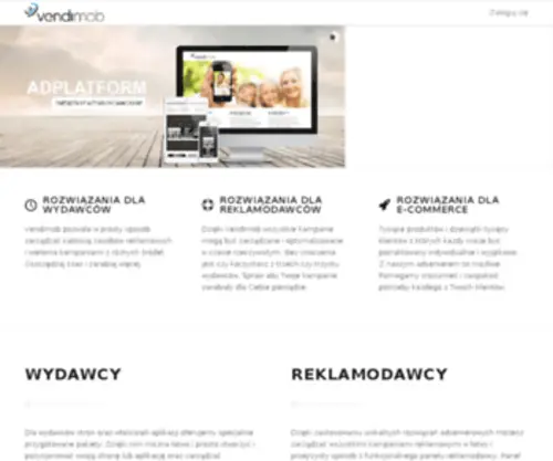 Vendimob.pl(Adserwer reklamowy) Screenshot