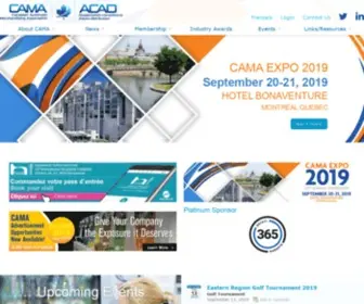 Vending-Cama.com(Canadian Automatic Merchandising Association) Screenshot