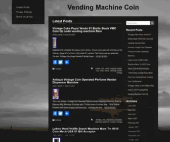 Vendingmachinecoin.com(Vending Machine Coin) Screenshot