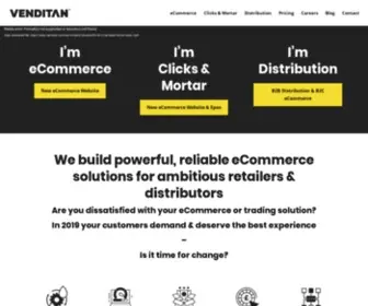 Venditan.com(We are the eCommerce & Retail Experts) Screenshot