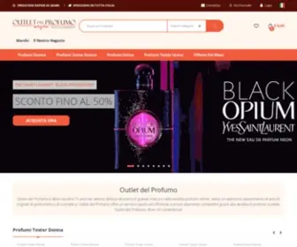 Venditatesterprofumi.com(Outlet) Screenshot