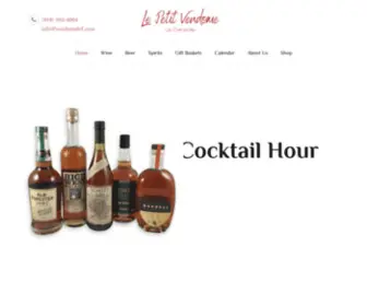 Vendomelcf.com(Vendome Wines & Spirits) Screenshot