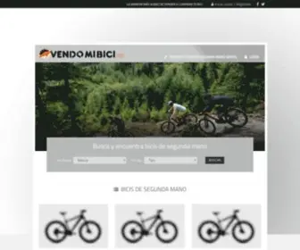 Vendomibici.es(Bicis de segunda mano a tu alcance) Screenshot