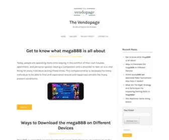 Vendopage.com(Backpage) Screenshot