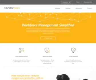 Vendorpass.com(Workforce Management Simplified) Screenshot