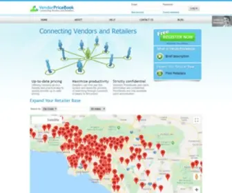 Vendorpricebook.com(Vendor Price Book) Screenshot