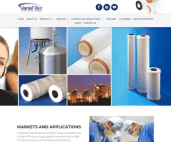 Venefilter.com(Filtering Solutions) Screenshot