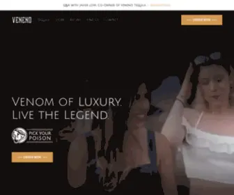Venenotequila.com(Veneno Tequila) Screenshot