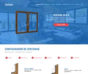 Veneo.es(Ventanas de PVC Veneo) Screenshot