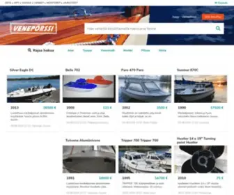 Veneporssi.fi(Käytetyt veneet) Screenshot