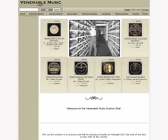 Venerablemusic.com(Venerable Music) Screenshot