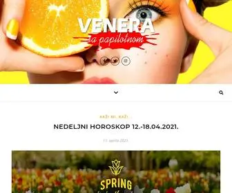 Venerasapapilotnom.com(Venera sa papilotnom) Screenshot