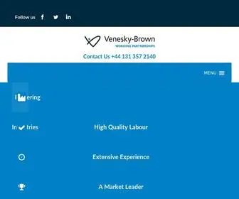 Venesky-Brown.co.uk(Venesky Brown) Screenshot