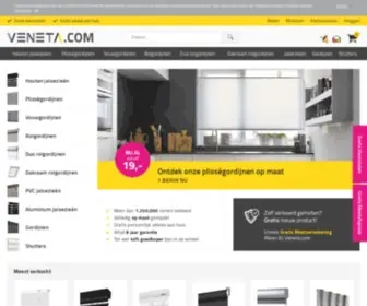Veneta.com(Raamdecoratie Op Maat) Screenshot