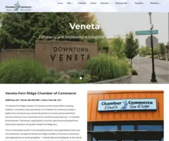 Venetafernridgechamber.com(Commerce and community) Screenshot