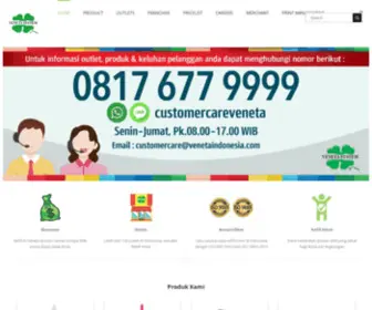 Venetaindonesia.com(Veneta Indonesia) Screenshot
