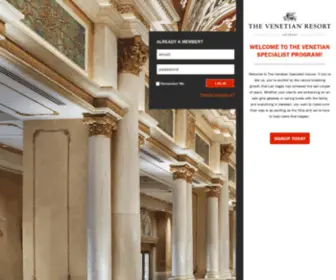 Venetianagents.com(The Venetian) Screenshot