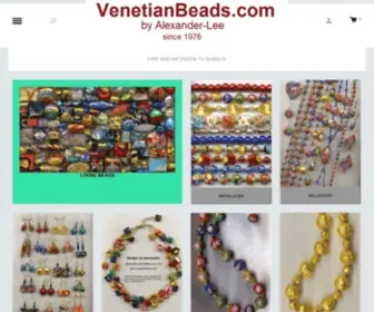 Venetianbeads.com(Venetian Beads.Com) Screenshot