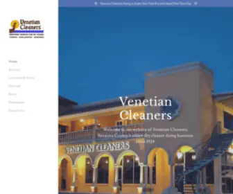 Venetiancleaners.com(Venetian Cleaners) Screenshot