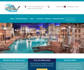 Venetianwaterpark.com(Connection denied by Geolocation) Screenshot