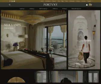 Venetiastudium.com(Mariano Fortuny silk and glass luxury lamps) Screenshot