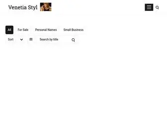 Venetiastyl.com(Portfolio Venetia Styl) Screenshot