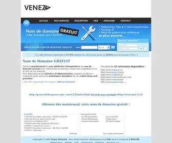 Venez.fr(Nom de Domaine GRATUIT) Screenshot