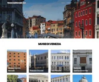 Veneziaalberghi.net(Hotel Venezia) Screenshot