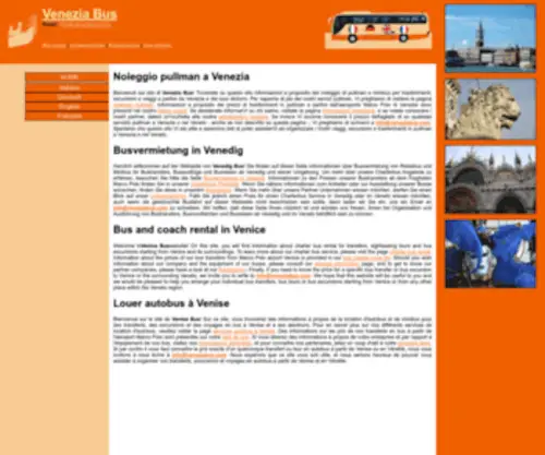 Veneziabus.com(Venezia Bus) Screenshot