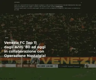 Veneziafc.it(Venezia F.C) Screenshot