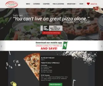 Venezias.com(Venezia's New York Style Pizza Near Me) Screenshot