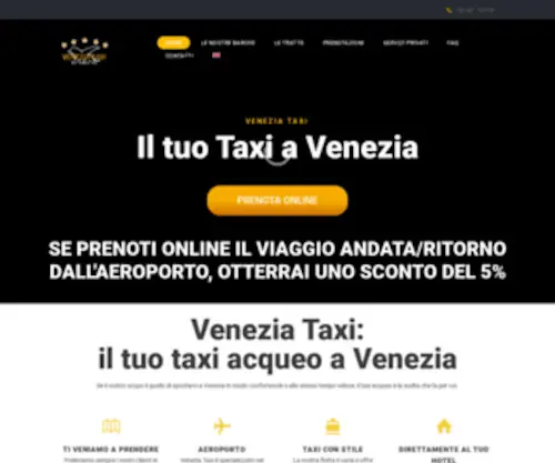 Veneziataxi.it(Taxi Venezia) Screenshot