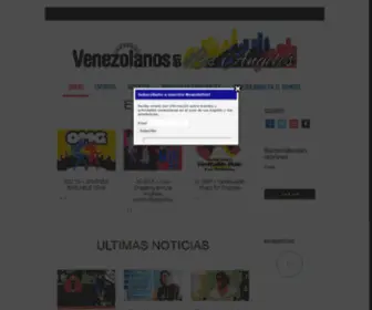 Venezolanosenlosangeles.com(El website oficial de los Venezolanos en Los Angeles) Screenshot