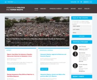 Venezuelablog.org(Venezuelan Politics and Human Rights) Screenshot