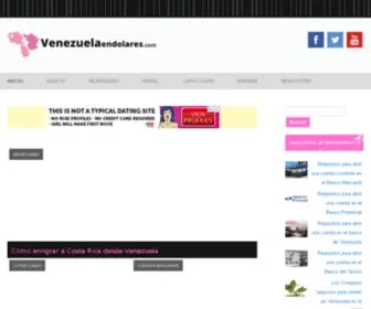 Venezuelaendolares.com(Venezuela en Dolares) Screenshot