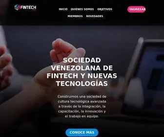 Venezuelafintech.org(Fintech Venezuela) Screenshot