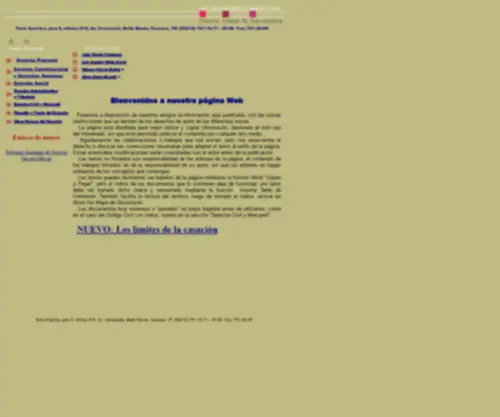 Venezuelaprocesal.net(Index) Screenshot