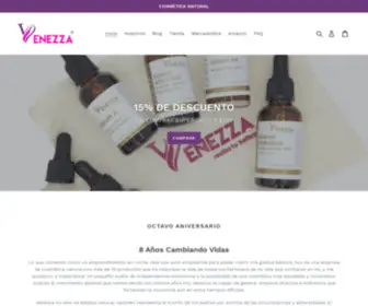 Venezza.com.mx(Venezza Cosmeticos) Screenshot