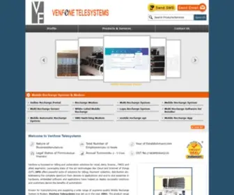 Venfone.com(Venfone Telesystems) Screenshot