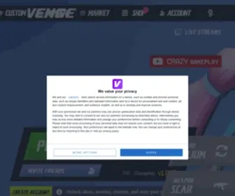 Venge.io(FPS io game) Screenshot