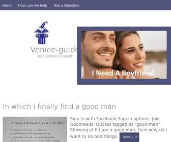 Venice-Guide.com(Looking for girlfriend or boyfriend) Screenshot