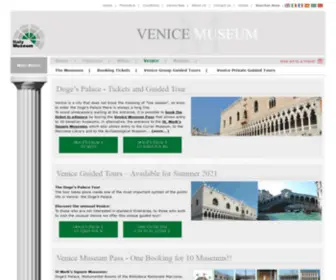 Venice-Museum.com(Venice Museums) Screenshot
