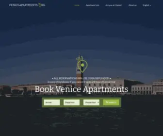 Veniceapartments.org(Venice Apartments Italy) Screenshot