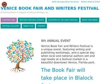 Venicebookfair.com(Venice Book Fair) Screenshot