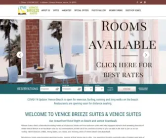 Venicebreezesuites.com(Venice Breeze Suites) Screenshot