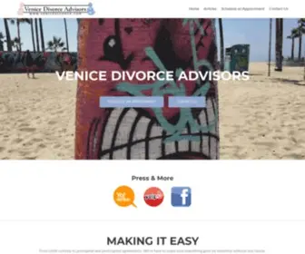 Venicedivorce.com(Venice Divorce Advisors) Screenshot