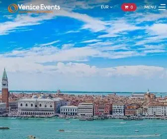 Veniceevents.com(Italy Tours) Screenshot